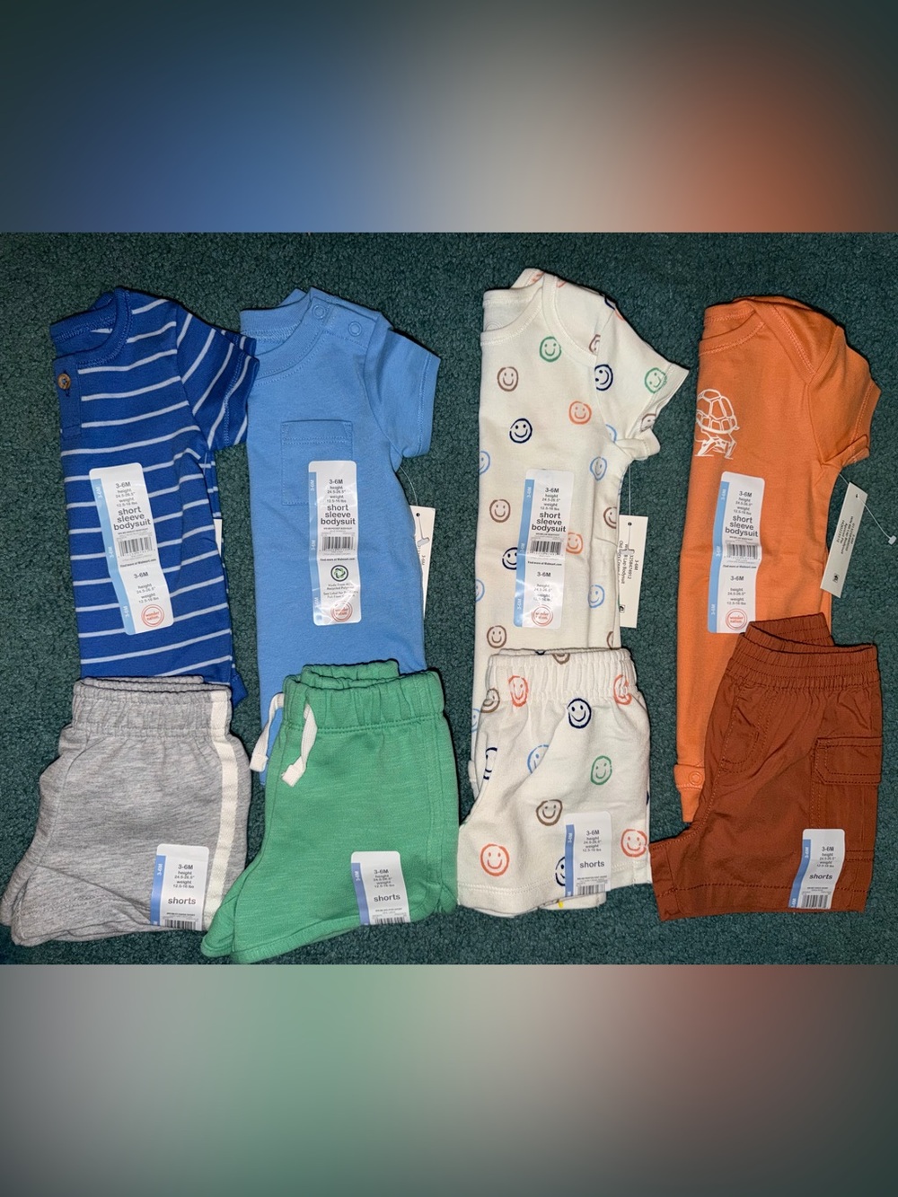 Bundle of 3-6 Month Summer Boys Outfits!